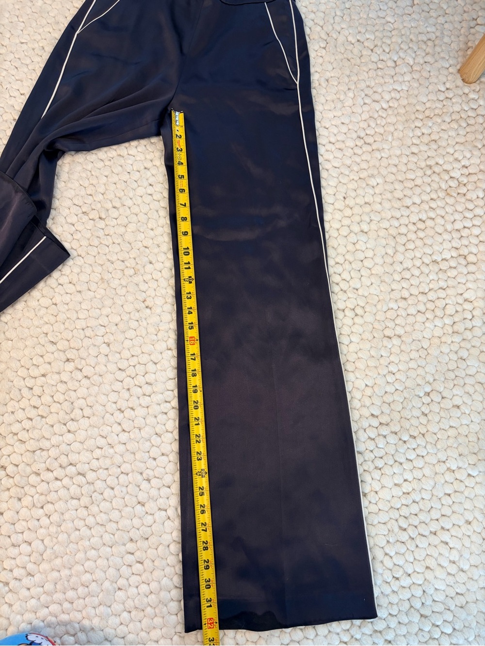 Aritzia Wilfred Clarisse Pants Navy Blue size 4 - Picture 10 of 12